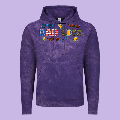 Dad Life  Libbey Glass Vintage Hoodie Designed By Hra Design Shop