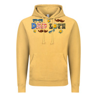 Vintage Mustard dad life  libbey glass Vintage Hoodie - HRA Design Shop