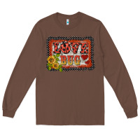 Chestnut ladybug  love bug backround Long Sleeve Tee - BarkalooDesign