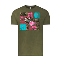 Vintage Olive mini mini mini with hearts Vintage Tee - AdoDesignShop