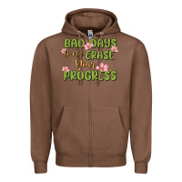Chestnut mental health uplifting quote Zipper Hoodie - MaliasSmallBusiness