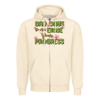 Sandshell mental health uplifting quote Zipper Hoodie - MaliasSmallBusiness
