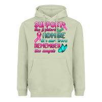 Matcha Support The Lighters Admire The Survivors Remember The Angels Heavyweight Hoodie - BundleAndBundleShop