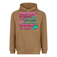 Toasted Coconut Support The Lighters Admire The Survivors Remember The Angels Heavyweight Hoodie - BundleAndBundleShop
