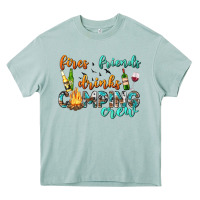 Arona fires friends drinks camping crew Heavy Core Tee - texasbilliewilder
