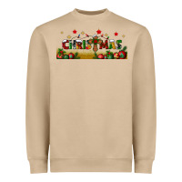 Christmas With Christmas Cross Libbey Glass Heavyweight Sweatshirt | Teevron
