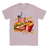 Lilac hamburger potatoes and coke Classic Tee - AdoDesignShop