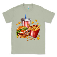 Matcha hamburger potatoes and coke Classic Tee - AdoDesignShop