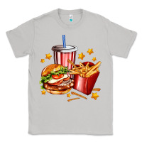 Moon Dust hamburger potatoes and coke Classic Tee - AdoDesignShop