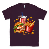 Plum hamburger potatoes and coke Classic Tee - AdoDesignShop