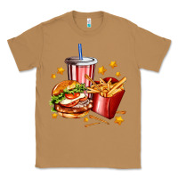Toasted Coconut hamburger potatoes and coke Classic Tee - AdoDesignShop