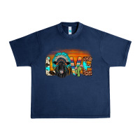 Navy love black angus indian headdress Urban Heavy Tee - JahusDesignShop