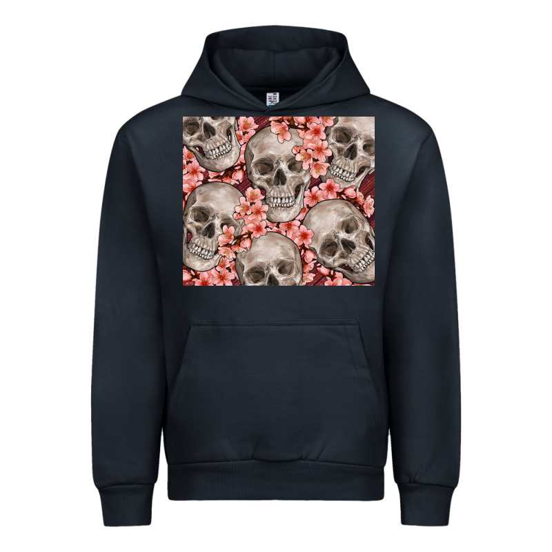 Skulls And Flowers Urban Hoodie by TumblerDesignByShophia | Teevron