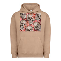 Pigment Burro skulls and flowers Urban Hoodie - TumblerDesignByShophia