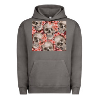 Pigment Tornado skulls and flowers Urban Hoodie - TumblerDesignByShophia