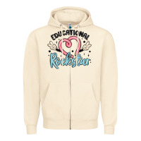 Sandshell educational rockstar Zipper Hoodie - MaliasSmallBusiness