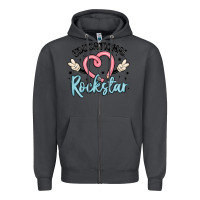 Smoke educational rockstar Zipper Hoodie - MaliasSmallBusiness