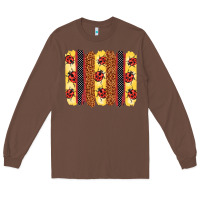 Chestnut ladybug  brushstrokes Long Sleeve Tee - BarkalooDesign