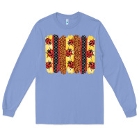 Colony Blue ladybug  brushstrokes Long Sleeve Tee - BarkalooDesign