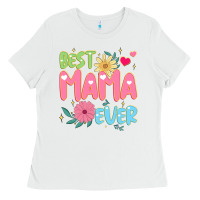 White best mama ever Ladies Tee - JahusDesignShop