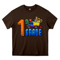 Chocolate Brown First Grade Heavy Core Tee - RanaPortraitStore