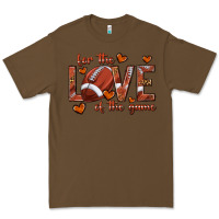 Cacao for the love of the game football Premium Tee - texasbilliewilder