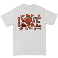 Dove Grey for the love of the game football Premium Tee - texasbilliewilder
