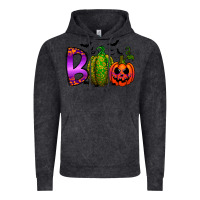 Vintage Black boo halloween Vintage Hoodie - RacoonDesign