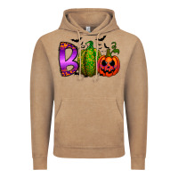 Vintage Coffee boo halloween Vintage Hoodie - RacoonDesign