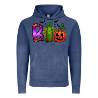 Vintage Denim boo halloween Vintage Hoodie - RacoonDesign