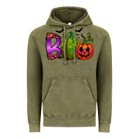 Vintage Olive boo halloween Vintage Hoodie - RacoonDesign