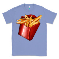 Colony Blue french fries Classic Tee - AdoDesignShop