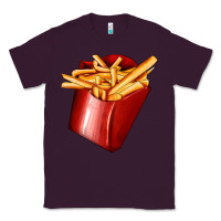 Plum french fries Classic Tee - AdoDesignShop