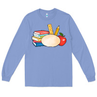 Colony Blue back to school custom Long Sleeve Tee - AdoDesignShop