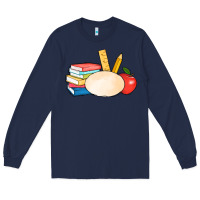 Navy back to school custom Long Sleeve Tee - AdoDesignShop