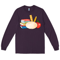 Plum back to school custom Long Sleeve Tee - AdoDesignShop