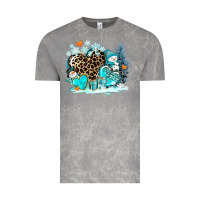 Cloud Rock winter hearts with snowmans Vintage Tee - AdoDesignShop