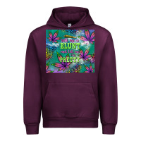 Mauve Wine roll me a blunt and tell me i'm pretty Urban Hoodie - TumblerDesignByShophia