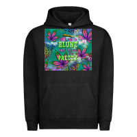 Pigment Black roll me a blunt and tell me i'm pretty Urban Hoodie - TumblerDesignByShophia