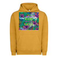 Pigment Peanut Butter roll me a blunt and tell me i'm pretty Urban Hoodie - TumblerDesignByShophia