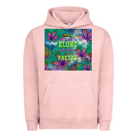 Pigment Salmon roll me a blunt and tell me i'm pretty Urban Hoodie - TumblerDesignByShophia