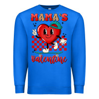 True Royal skater heart valentines day art Premium Sweatshirt - LillyAllenDesigns