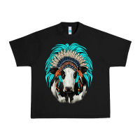 Black holstein indian headdress Urban Heavy Tee - JahusDesignShop