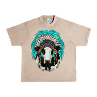 French Oak holstein indian headdress Urban Heavy Tee - JahusDesignShop
