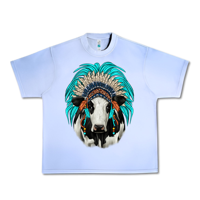 Holstein Indian Headdress Urban Heavy Tee by JahusDesignShop | Teevron