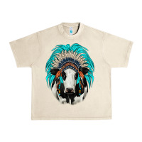 Sandshell holstein indian headdress Urban Heavy Tee - JahusDesignShop