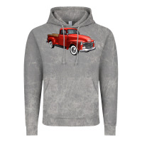 Cloud Rock western red truck right 34 view 1 Vintage Hoodie - FaDigitalArtStudio