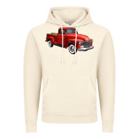 Vintage Artic western red truck right 34 view 1 Vintage Hoodie - FaDigitalArtStudio