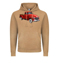 Vintage Camel western red truck right 34 view 1 Vintage Hoodie - FaDigitalArtStudio