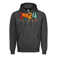 Charcoal Heather total solar eclipse Zipper Hoodie - MaliasSmallBusiness